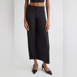 Courrèges (NWT $1480) Infinity Jersey Pants with Wrap Black Sz X-Small